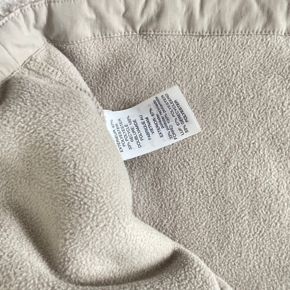 Vuori Sycamore Short Shirt Jacket Sherpa Dark‎ Salt Beige Size Small - Picture 11 of 15